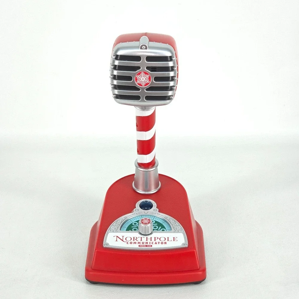 Hallmark North Pole Communicator Model 1226 Microphone Blue‎ Cartridge SEE VIDEO